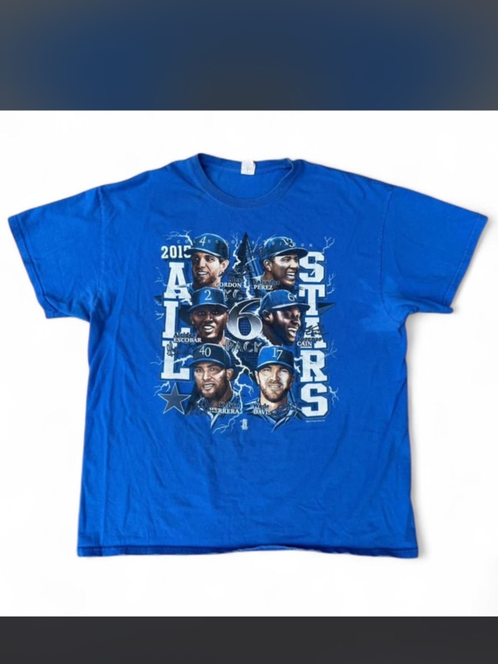 Kansas City Royals Graphic Tee - Royal Blue